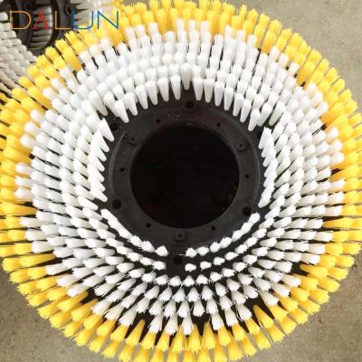 China Long Life Low Cost Floor Scrubber Machine Round Floor Scrubber Brush Cleaning Brush for sale