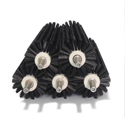 China Industrial Polishing Nylon Roller Cleaning Brush For Machine for sale