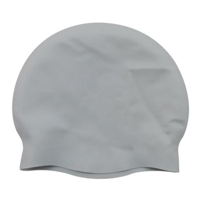 China Eco-friendly Women's Large Size Men's Kids Long Wearable Waterproof Durable Long Hair Silicone Hair Cap for sale