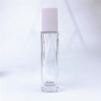 China Shoulder Gel Glass Bottles 30ml Cosmetic Flat Glass Dropper Oil Lotion Bottle Packaging for sale