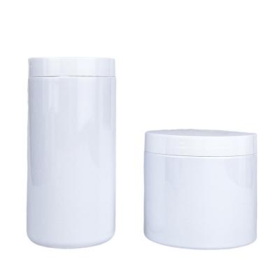 China Storage 200ml 800ml Plastic Bowl Make Up Body Cream Jars For Skin Care Body Scrub Cosmetic Container for sale