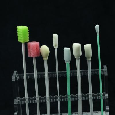 China Dental Accessories Disposable Teeth Cleaning Swabs for sale