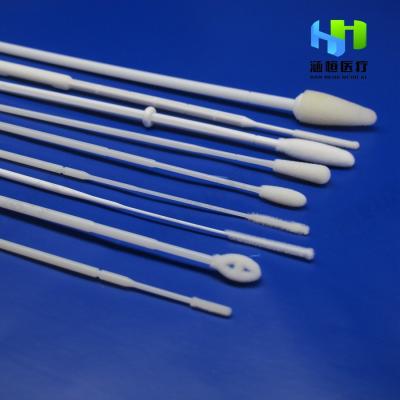 China Otolaryngology Nylon Flocked Sterile Medical Foam Swabs for sale