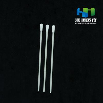 China Antigen Test 3.5cm Nylon Flocked Nasopharyngeal Flu Test Throat Swab for sale