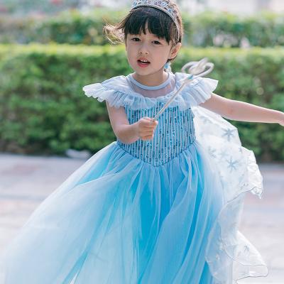 China Princess Costumes Children Girls Party Style Costume Party Halloween Elsa Dress for sale