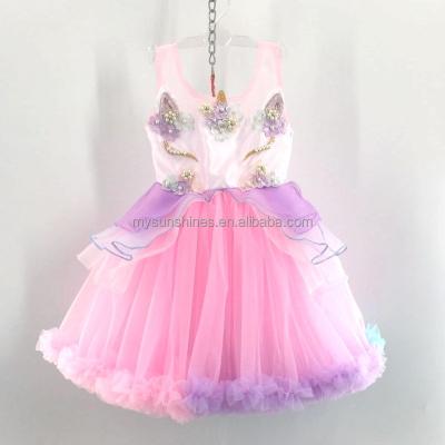 China Wholesale Princess Breathable Girls Unicorn Dress for sale