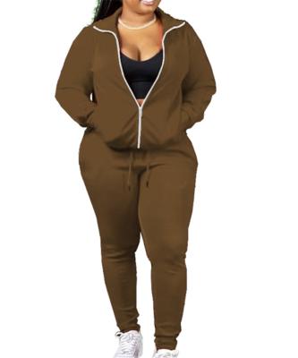 China Raincoat plus size Autumn Hoody Two Piece Tracksuit .SN_9113 for sale