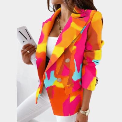 China Amazon 2021 factory hot sale new women's fashion Korean women's waterproof tops designer blazer for sale