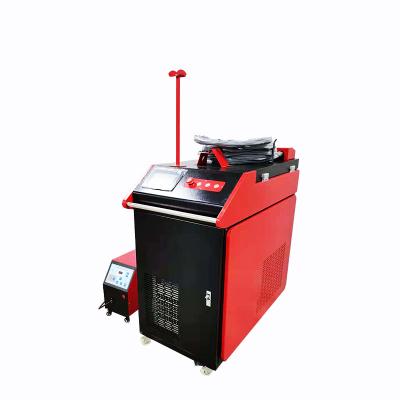 China High Quality Aluminum 1500w Handheld Metal Stainless Steel Fiber Optic Transmission Laser Welding Machine For Mold Repair for sale