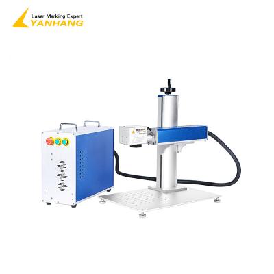 China Laser Marking 20W30W50WPortable Mini Fiber Laser Marking Machines Desktop Metal Laser Engraving Machine Raycus Source for sale