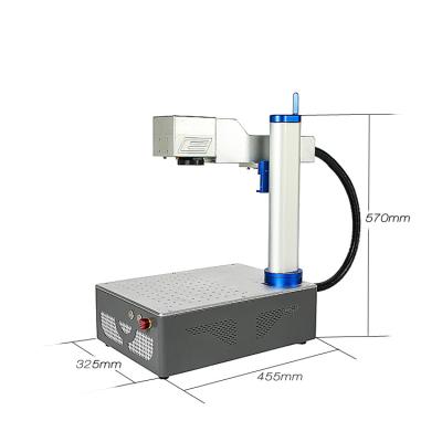 China Stand YANHANG Automated Factory 3D Fiber Laser Marking Loading Machine 20W 30W 50W Split Laser Marking Machine For Plastic for sale