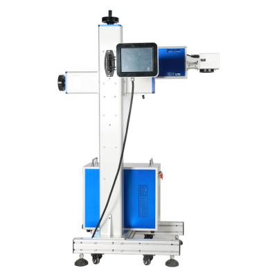 China Automated Loading CO2 Laser Marker Marker Etching Machine Automatic Table Metal CO2 Laser Marking Deep Engraving Marking Machine for sale