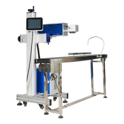 China Synrad CO2 laser jewelry marking machine laser printing marker automated loading metal and non-metal bearing machine for sale