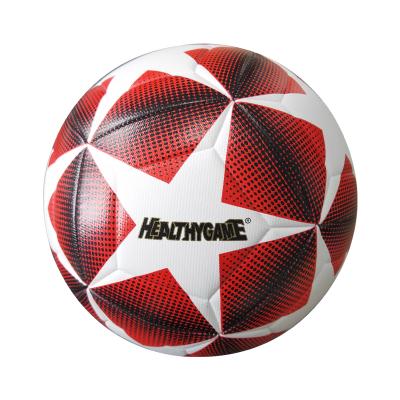 China Amazon Hot Selling Price Training Logo Size 5 Wear Resistant Cheap Custom Machine Sewn PU Soccer Ball Soccer Ball for sale