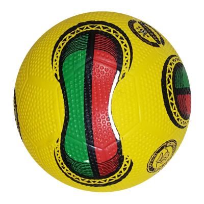 China Mini Rubber Soccer Ball-Kids Toy Promotion Golf Outdoor Football Rubber Ball for sale