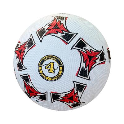 China Promotion New Promotion Custom Patterned Grain Rubber Soccer Ball For Home Entertainment for sale