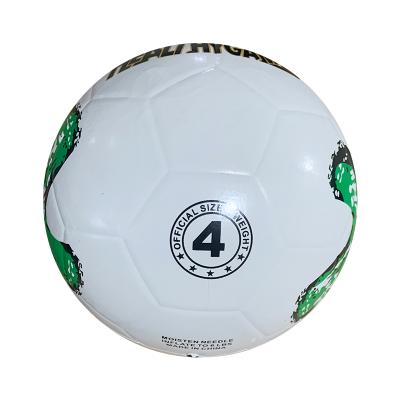 China Cheap Promotion Items Smooth China Soccer Outdoor Rubber Soccer Ball for sale