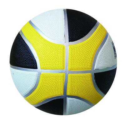 China Promotion Basketball Team Customs Officers Training High Quality Standard Rubber Size7 Basketball for sale