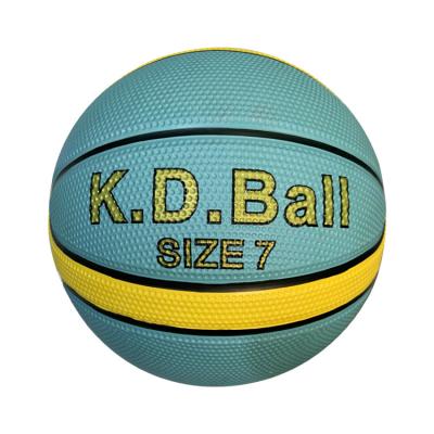 China Custom Wholesale Promotion Basketball Size 5 Ball 7 Indoor Outdoor Rubber for sale