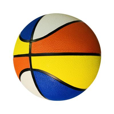 China High Quality Custom Printed Wholesale Promotion Pattern Sports Basketball Rubber Size 5 Ball for sale