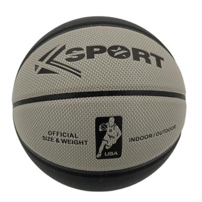 China Leather basketball from no. 7 Indoor Promotion Quality Custom Nice Laminated Basketball Rubber Indoor for sale