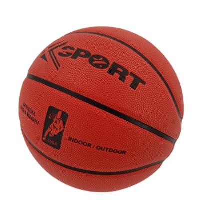 China Wholesale price custom logo indoor basketball good quality laminate basketball for sale