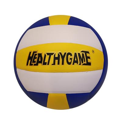 China Wholesale Custom High Quality Promotion Outdoor Sports Training Leather Volleyball Ball for sale