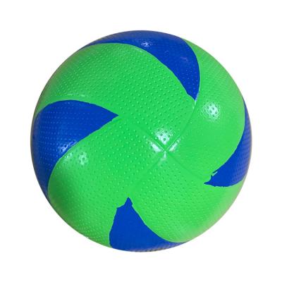 China Promotion standard size colorful rubber volleyball for school training beach volleyball for sale