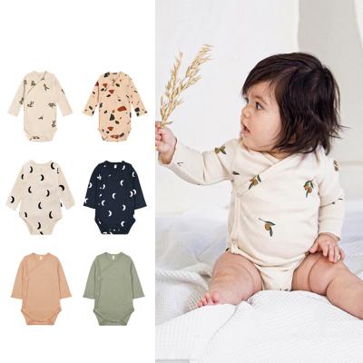 China 2022 Summer Breathable Baby Girl Clothes 100% Cotton Infant Rompers For Toddler Boys High Quality Jumpsuit Unisex for sale