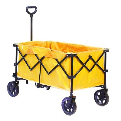 China Professional Manufacture Portable Easy Folding Simple Folding Camping Heavy Duty Folding Outdoor Garden Cart for sale