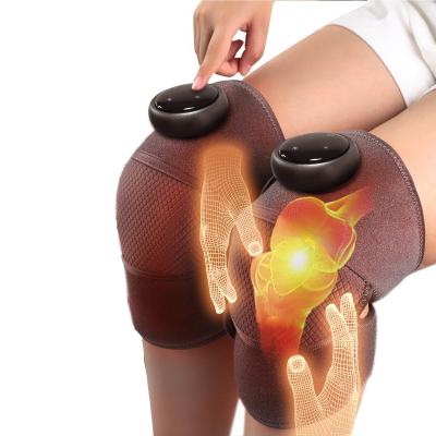 China Body Heated Vibration Joint Knee Massage Cordless Electric Knee Massager Pad With Hot Therapy Massager For Pain Relief for sale