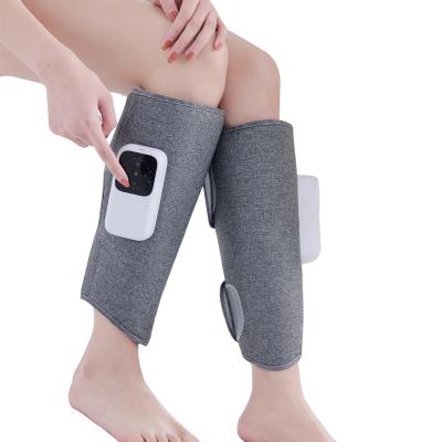 China Compress+Massage+ Air Pressure Air Leg Compression Massager Hot Circulation and Relaxation Leg Calf Massager Leg Airbag Cordless Massage for sale