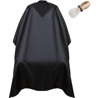 China High End Waterproof Hair Cutiing Dress Barber Shop Cape Hairdressing Caps Factory Supply Salon Hair Cutting Cape With Snaps for sale