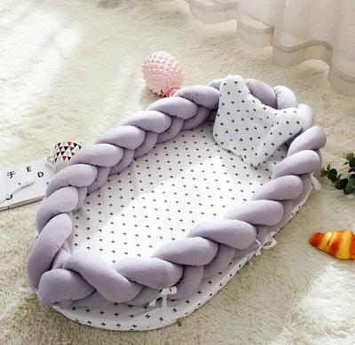 China Breathable Ultra-short Crystal Velvet Baby Crib Bumper Bedding Set Modern Hot Sale New And Baby Crib Bumper Bedding Set for sale