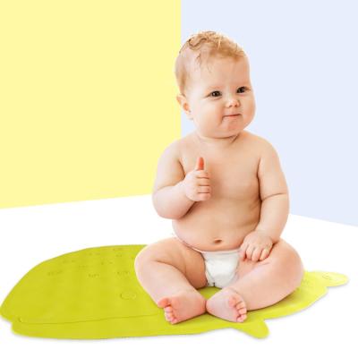 China Bathroom Rubber Viable Waterproof Baby Non-Slip Baby Tub Mats for sale