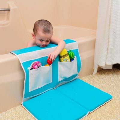 China Sustainable Customized Baby Bath Kneeler Protection With Elbow Rest Mat For Baby Bath Time for sale