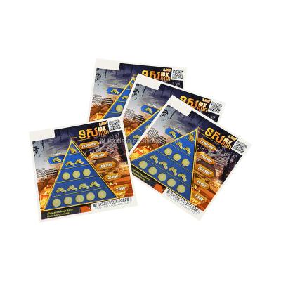 China Custom Scratch Win Card Multi-Aspect Scratch Cards Lucky Scratch It Card Customized Scratch Design Cards for sale