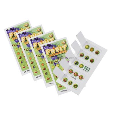 China Different Code Customization Peel Off Lottery Ticket Instant Lottery Ticket Pull Tabs Lottery Tickets With Five Windows for sale