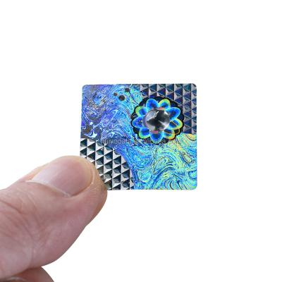 China Promotion Security and Personalization Holo Sticker Supplier Hologram Stickers with Serial Numbers QR Code Hologram Stickers for sale