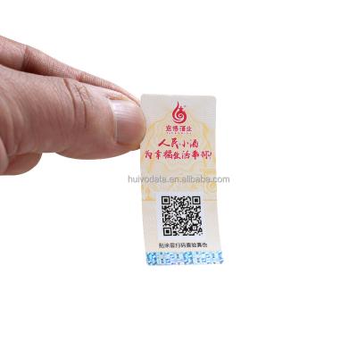 China Security And Promotion Multi-aspect Serial Number Stickers Printing QR Code Stickers Supplier Scratch Off Stickers for sale