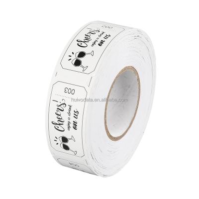 China Set/sell/wash/laundry machine ect. Custom Redemption Tags Arcade Ticket Roll Printing Supplier Multi-Aspect Arcade Tickets for sale