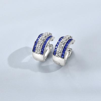 China Fashion Punk High Quality Jewelry 925 Sterling Silver Premium Jewelry Earrings for sale