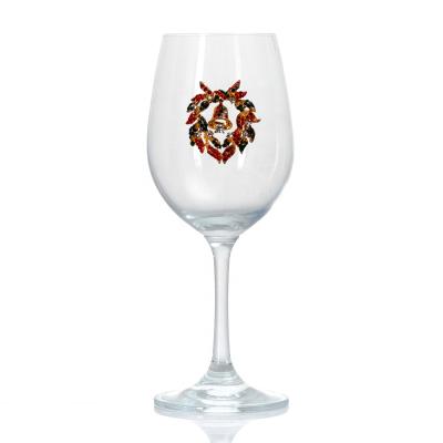 China High Grade Sustainable Customize Cups Goblet Luxury Crystal Red Wine Glass For Business Gift for sale