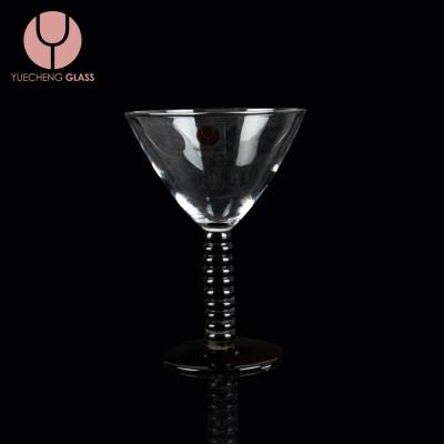 China Viable wholesale handmade high quality clear red wine glass for sale