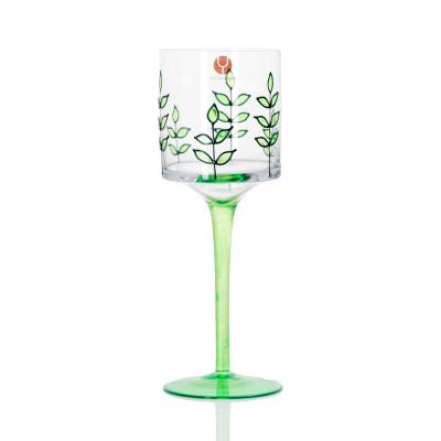 China New Sample Available Classic/Postmodern Clear Holiday Candlestick Decorative European Glass Stand for sale