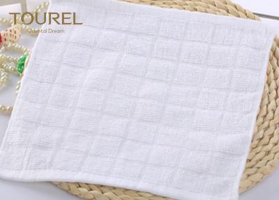 Chine Gant de toilette 100% de coton de coutume Fil-teint ou serviette de visage de jacquard à vendre