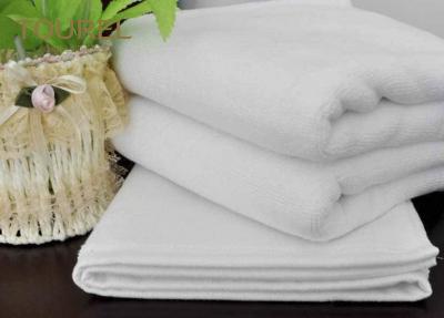 China Weft Knitting Home Kitchen Hotel Hand Towels Durable White Cleaning Towels for sale