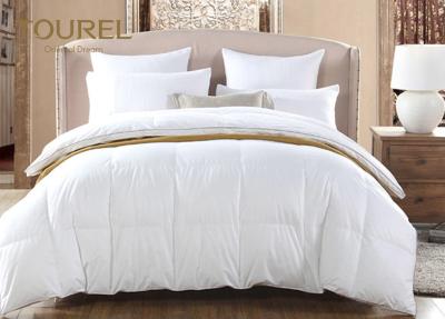 Κίνα Καθαρό άσπρο λογότυπο Customed κλινοστρωμνής Duvet ξενοδοχείων παρηγορητών 4pcs προς πώληση