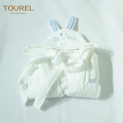 Chine Peignoirs de qualité d'hôtel de petite fille/service d'OEM de robes longues et pantoufles d'enfants à vendre