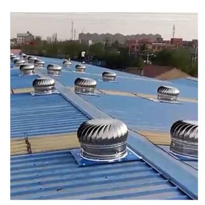 China Exhaust ventilation workshop/industrial factories/poultry farm top roof fan no power ventilation fan wind power fan for sale